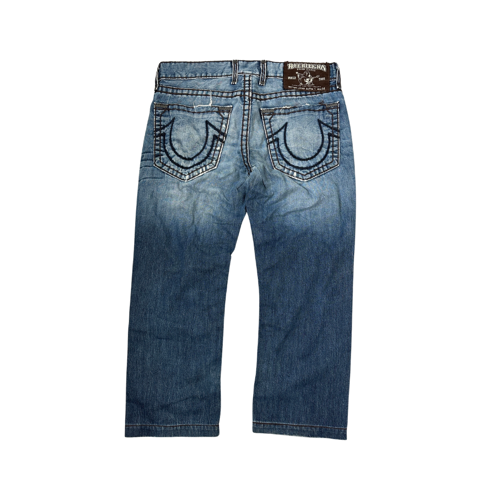 True Religion Baggy Jeans Blau (33)