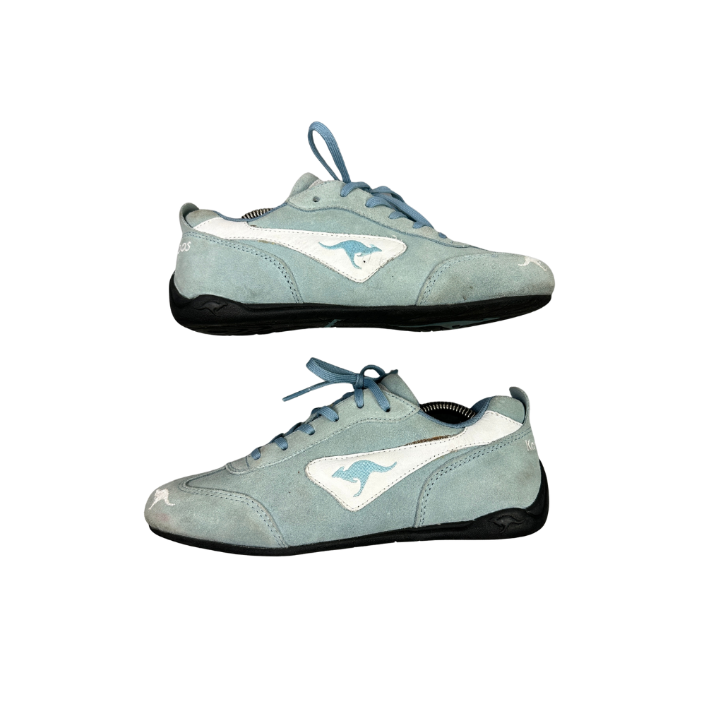Vintage 90er Jahre Kangaroos Sneaker EU37 Blau