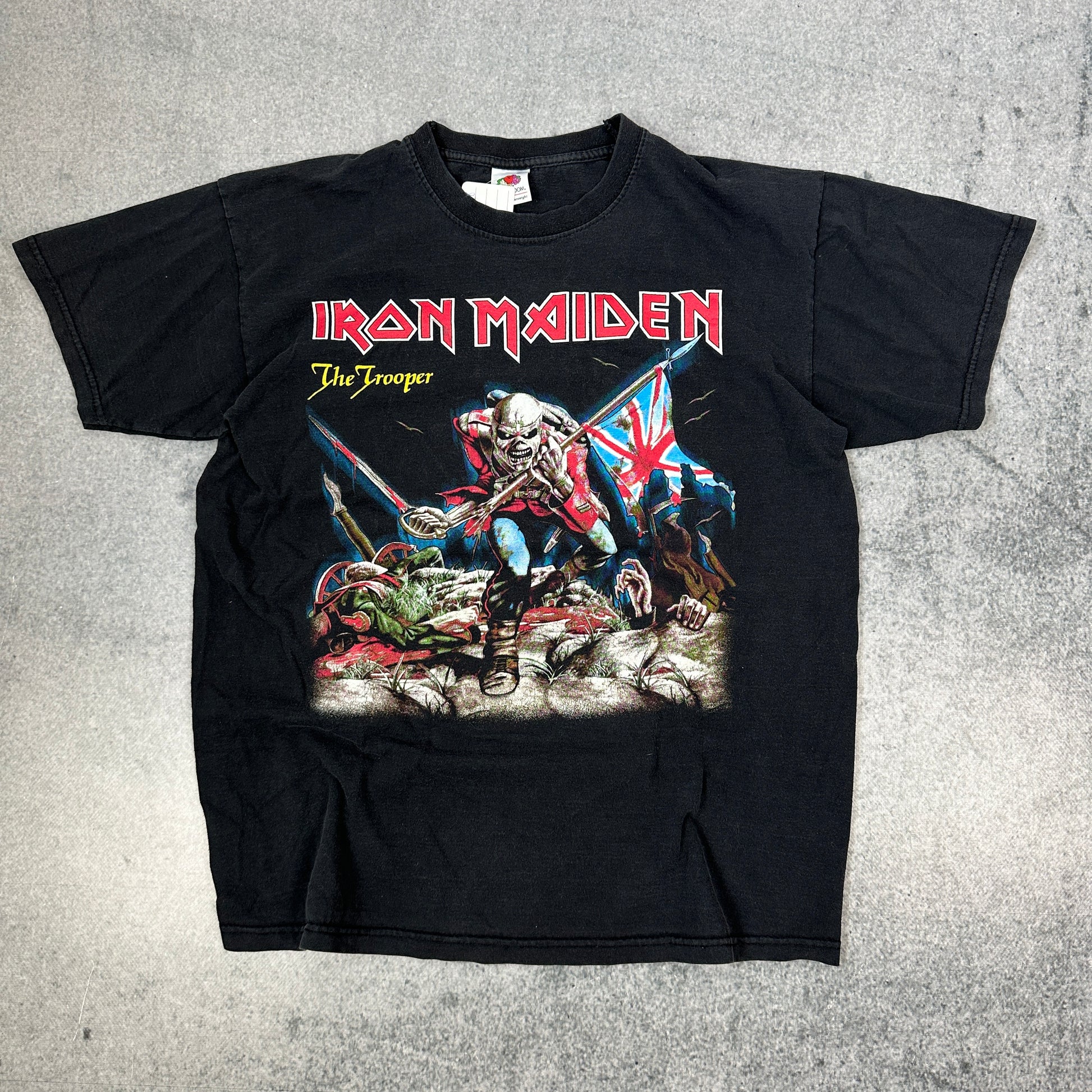 Fruit Of The Loom Iron Maiden – The Trooper T-Shirt Schwarz (M)