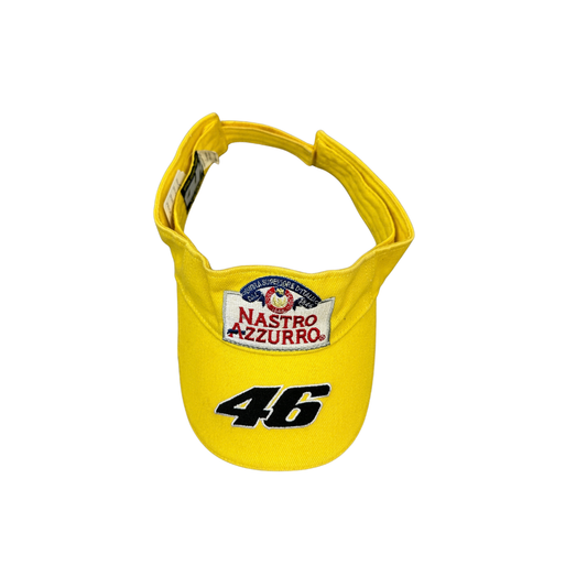 Vintage Valentino Rossi #46 Nastro Azzurro Racing Visor | The Doctor | Cap