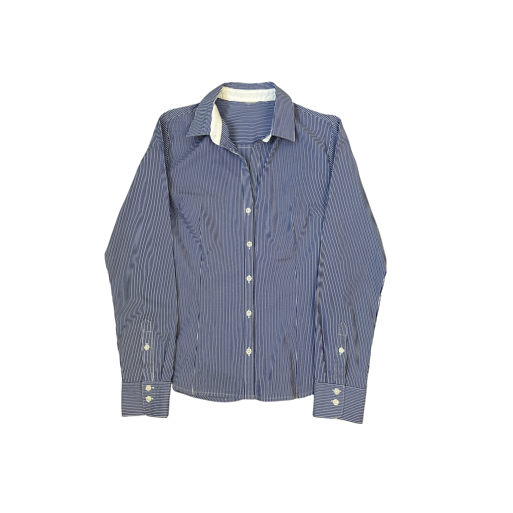 Vintage Hemd Blau (XS-S)