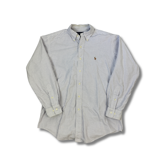 Ralph Lauren Hemd Fliederfarben / Weiß (S)