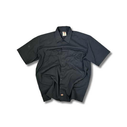 Kurzärmliges Dickies Hemd Schwarz (XL)