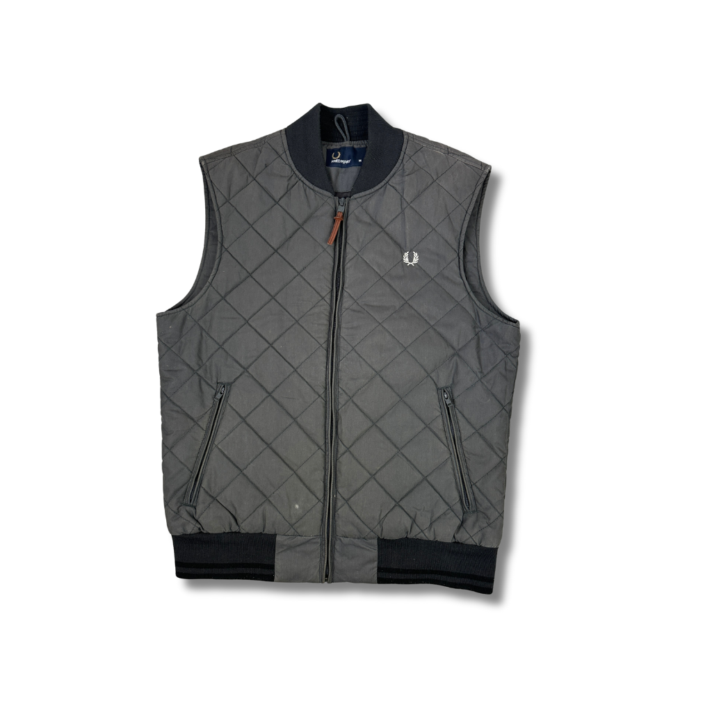 Fred Perry Weste Grau (M) Jacke