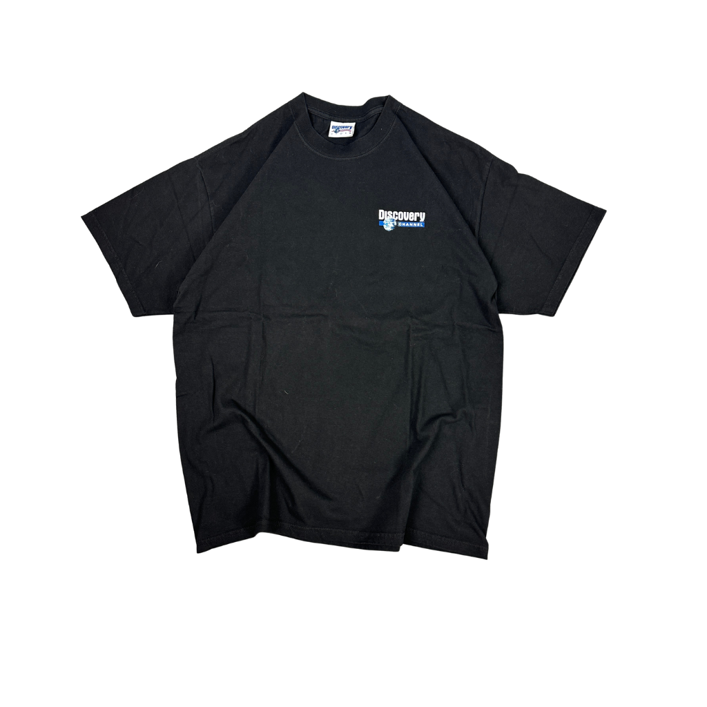 Discovery Channel Store Monster Garage T-Shirt Schwarz (L)