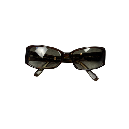 Vintage Fossil Sonnenbrille Braun Brisbane PS7112