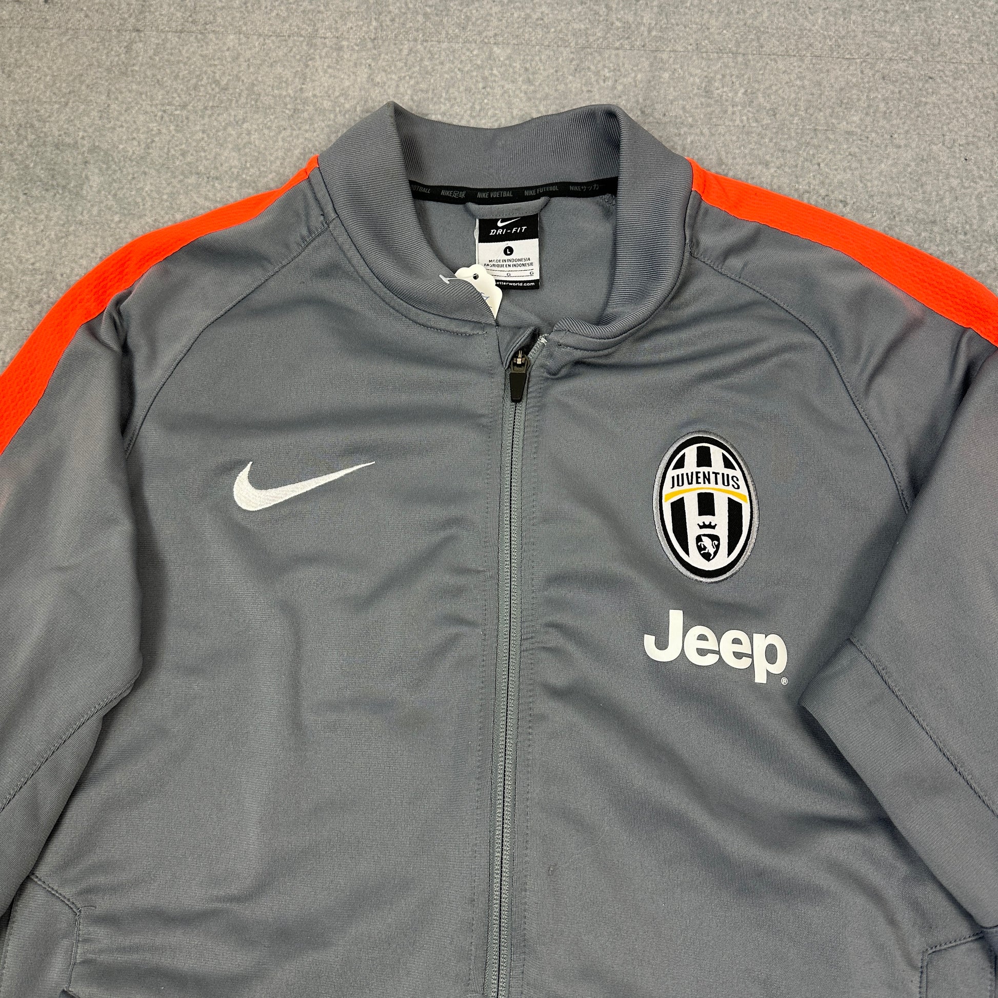 Nike Juventus Trainingsjacke Grau (L)