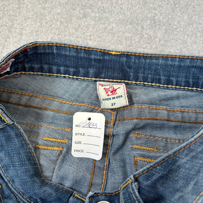 True Religion Flared Jeans Blau (27)