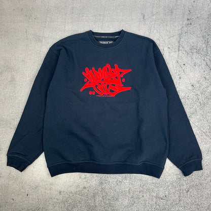 Number One Actionwear Sweater Blau (XL)