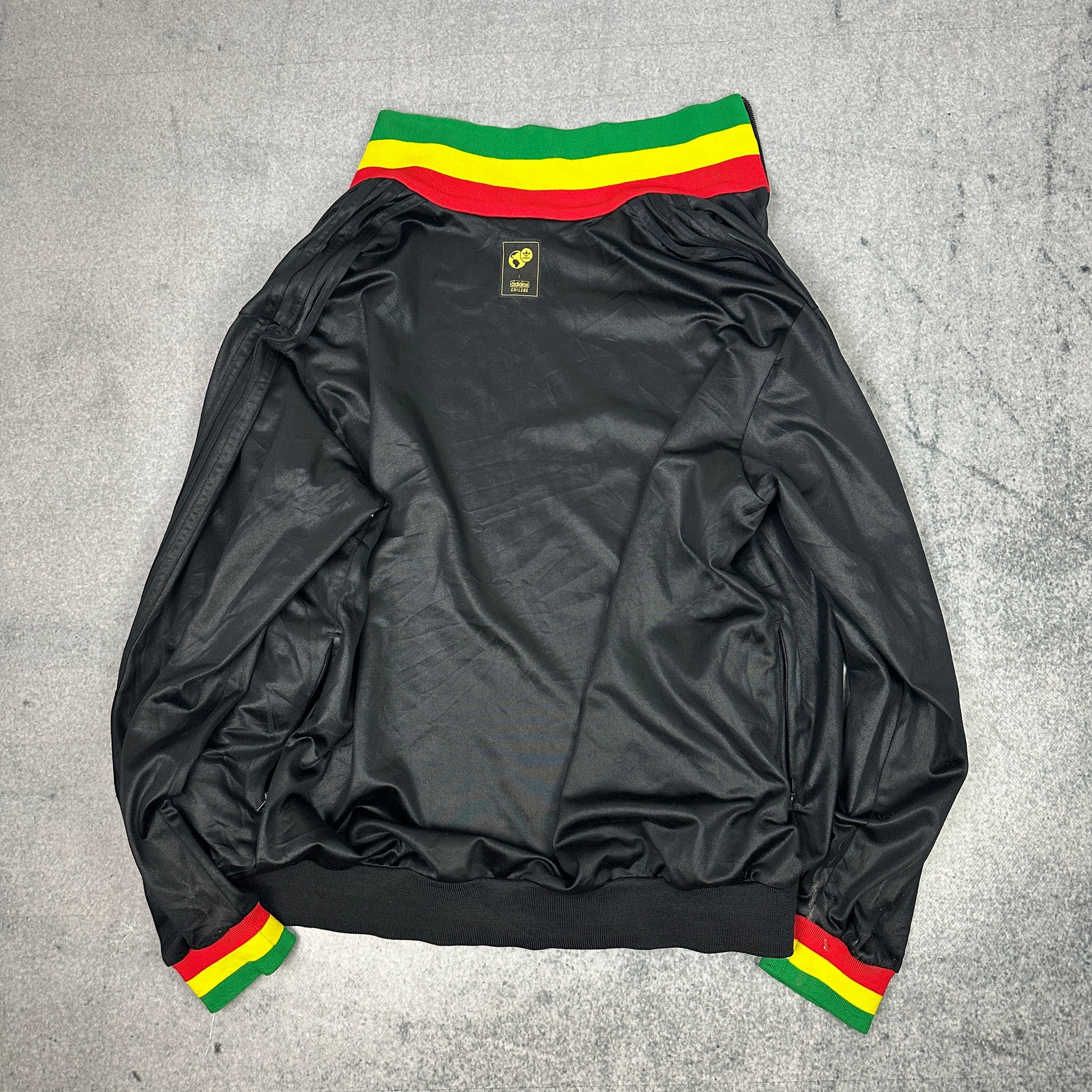 Adidas Chile 62 Trainingsjacke Schwarz (M)