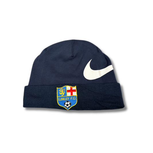 Vintage Nike Lumley F.C. Dri-Fit Mütze Dunkelblau