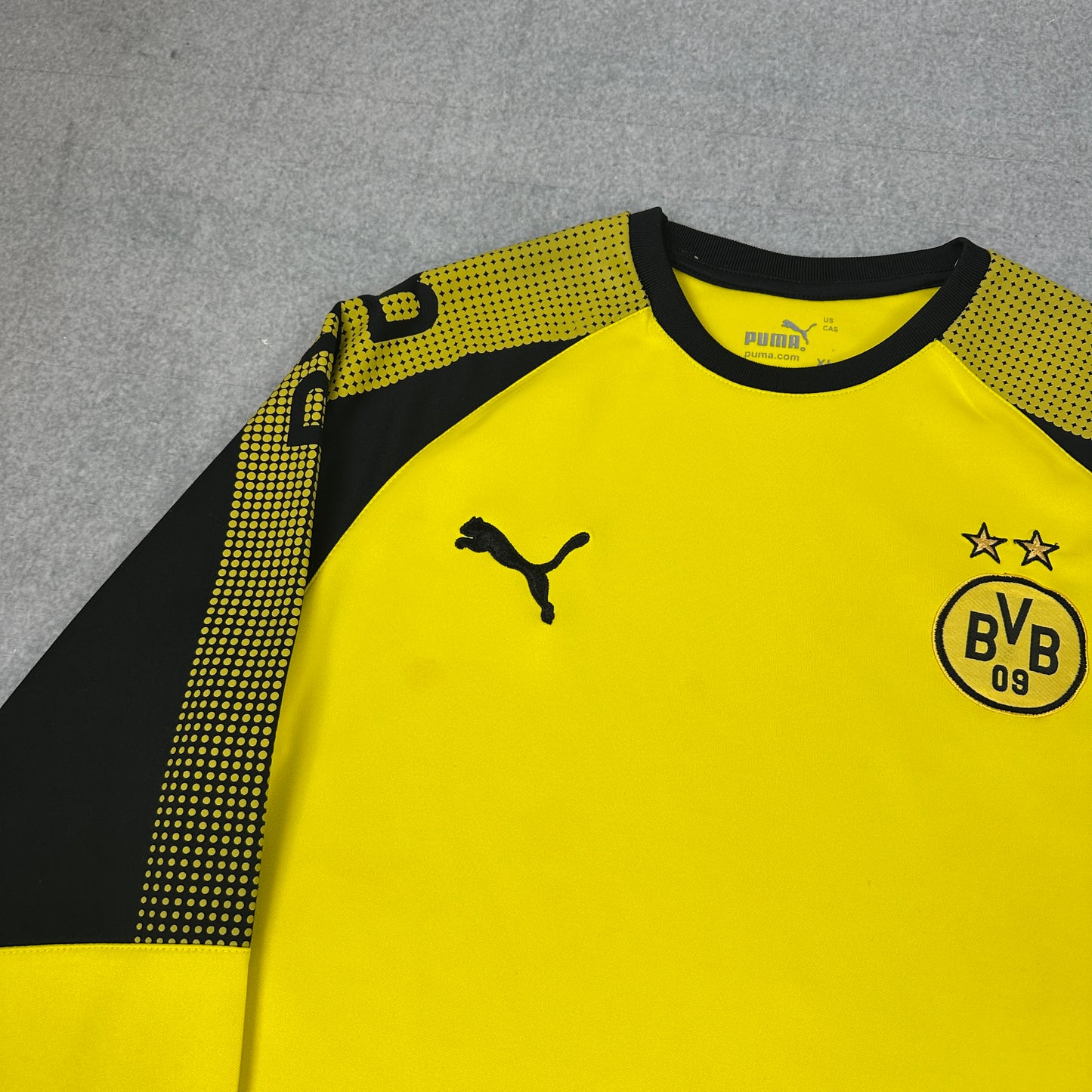 Puma BVB Longsleeve 2017-2018 Trikot Gelb (XL)