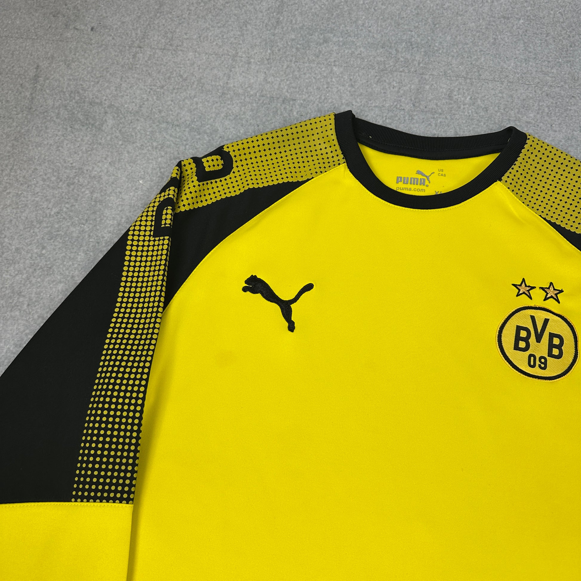 Puma BVB Longsleeve 2017-2018 Trikot Gelb (XL)