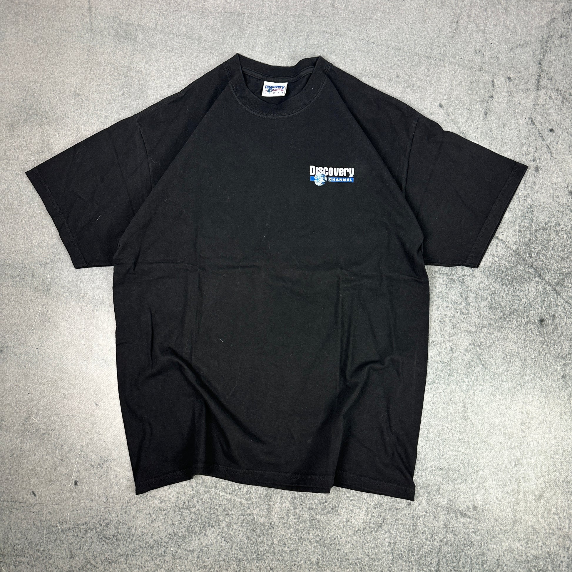 Discovery Channel Store Monster Garage T-Shirt Schwarz (L)