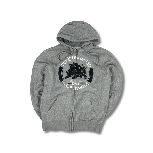 Vintage Ecko Unlimited Zipper Grau (M)