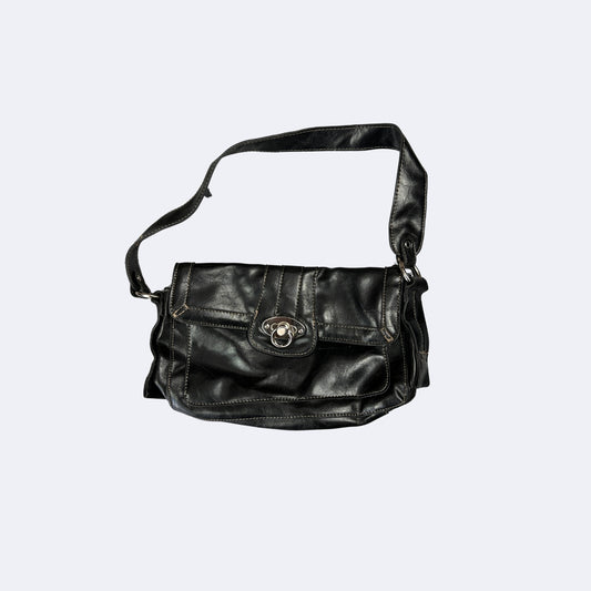 Y2K Mondani New York Handtasche Schwarz