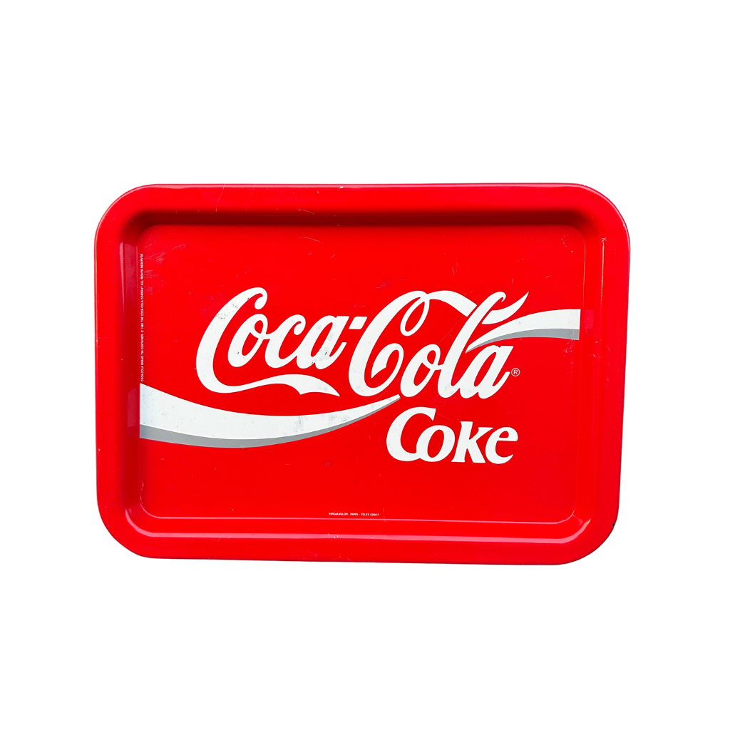Vintage Coca Cola 1989 Tablett Serving Tray