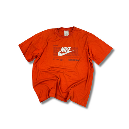 Vintage Nike T-Shirt Orange 2000s (XXL)