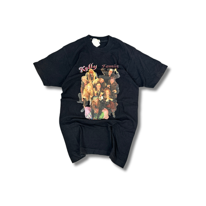 Vintage Kelly Family T-Shirt Screen Stars Schwarz (M)