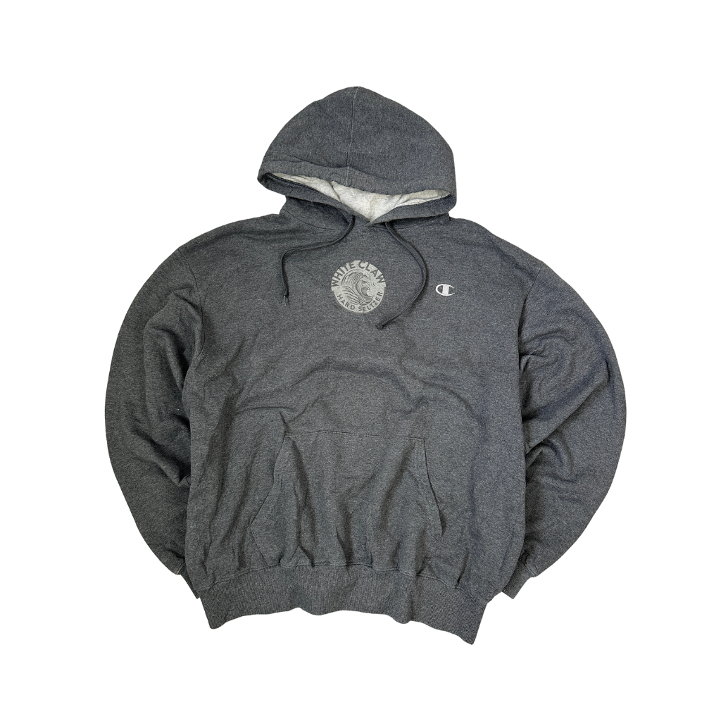 Vintage Champion White Claw Hard Seltzer Hoodie Grau (XL)