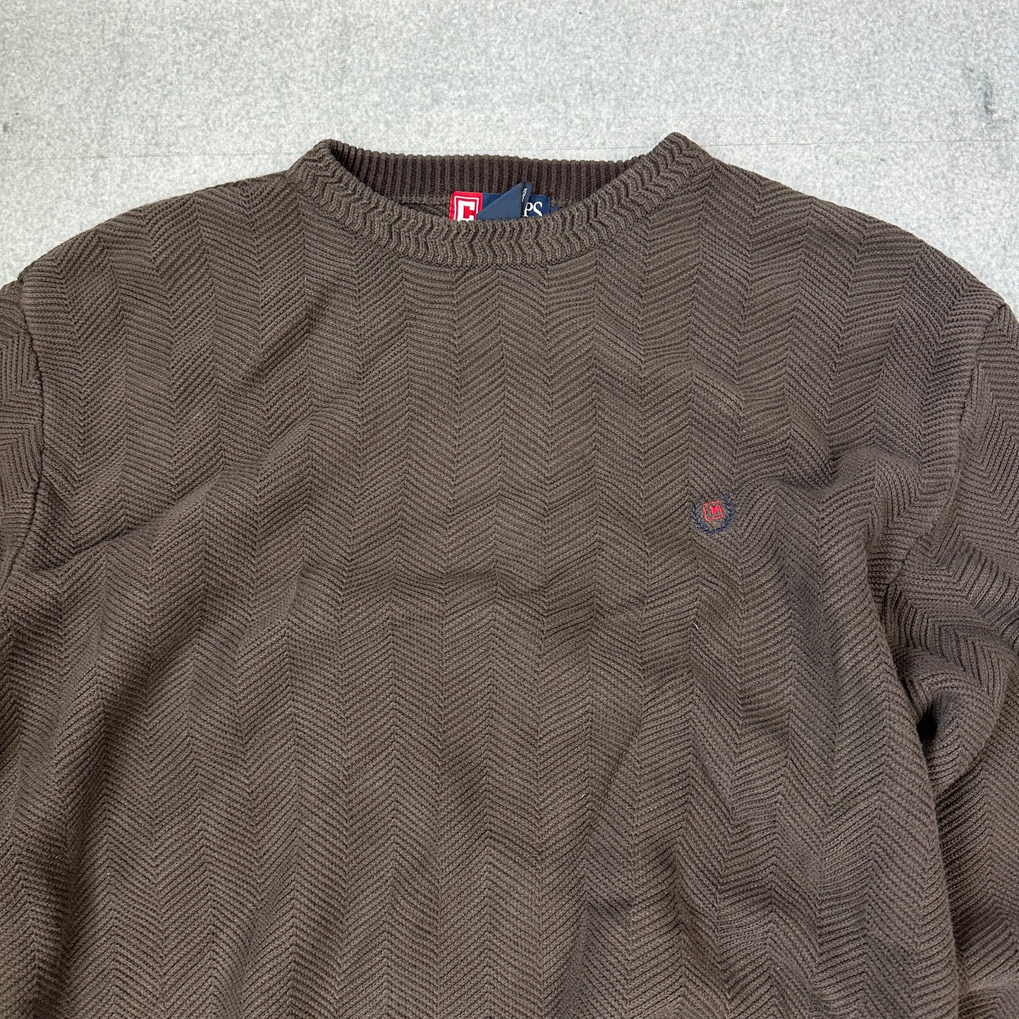 Vintage Chaps Strickpullover Braun (XL)