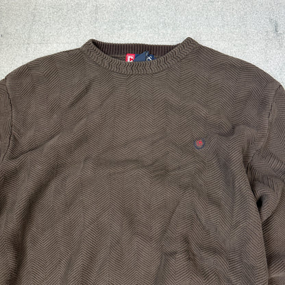 Vintage Chaps Strickpullover Braun (XL)
