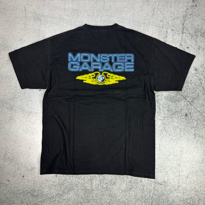 Discovery Channel Store Monster Garage T-Shirt Schwarz (L)