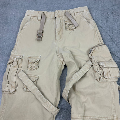Trendt Vision Cargoshorts Jeans Beige (XS)