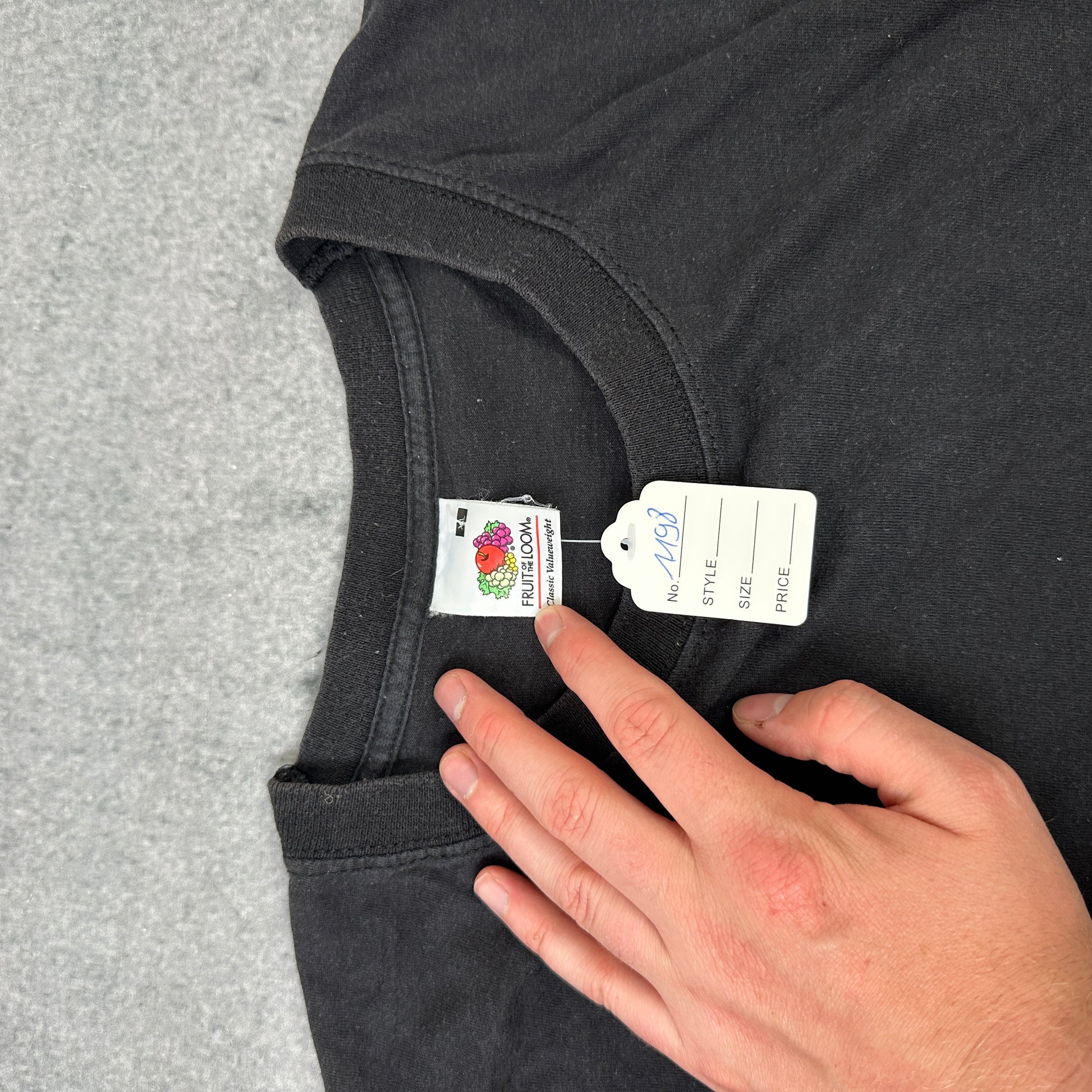 Fruit Of The Loom Respect T-Shirt Schwarz (XL)
