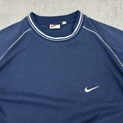 Vintage Nike T-Shirt Marineblau (M-L)