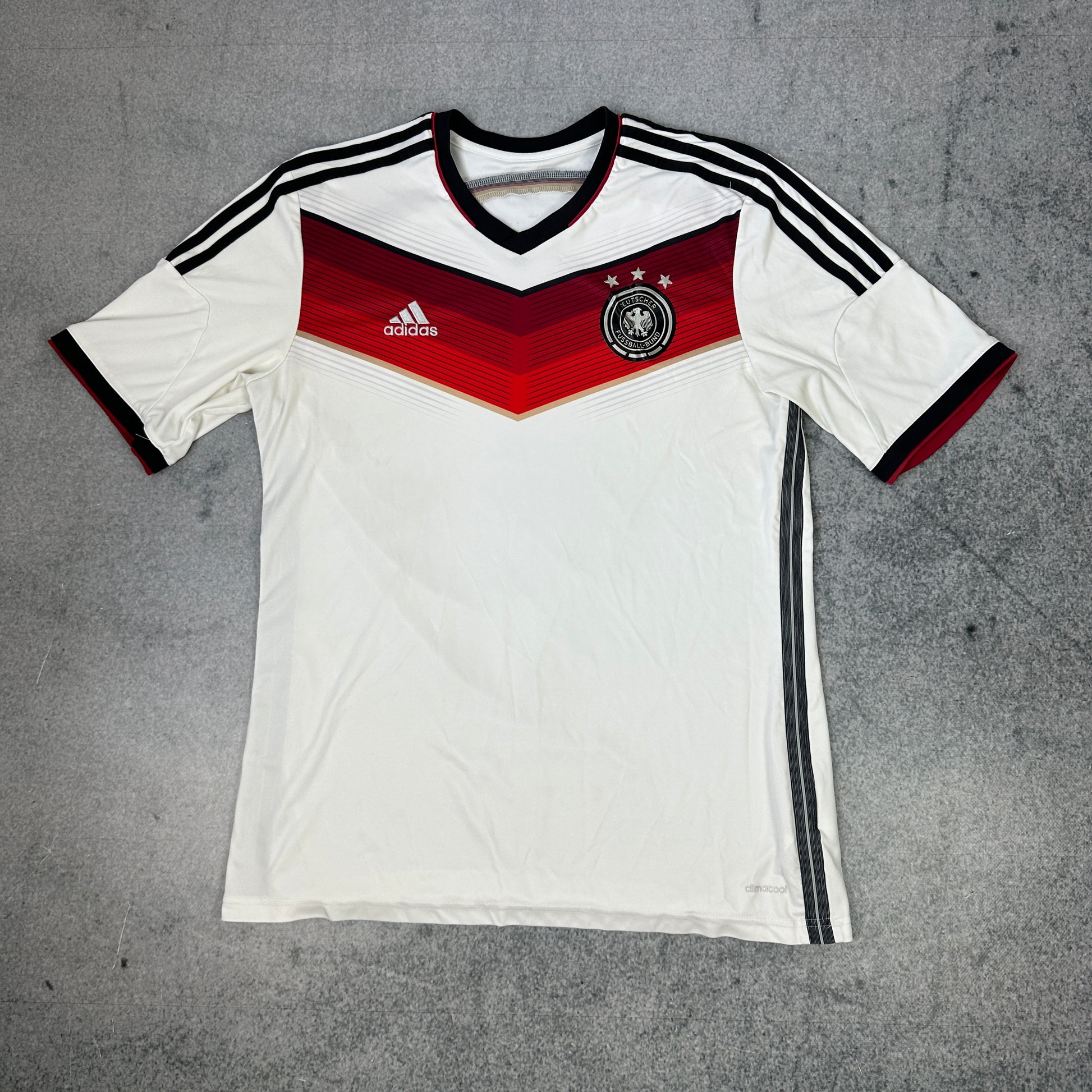 Adidas Deutschland WM 2014 Trikot Weiß (L-XL)