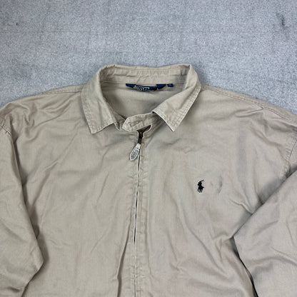 Vintage Polo Ralph Lauren Harrington Jacke Beige (XL)