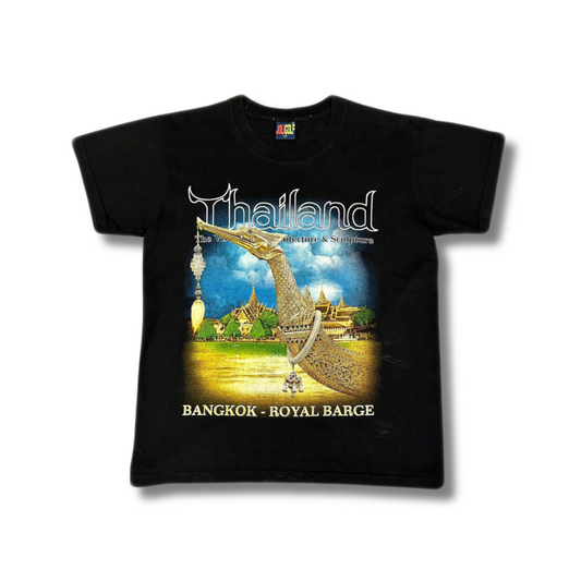 Vintage 90er Jahre Thailand T-Shirt Schwarz (M)