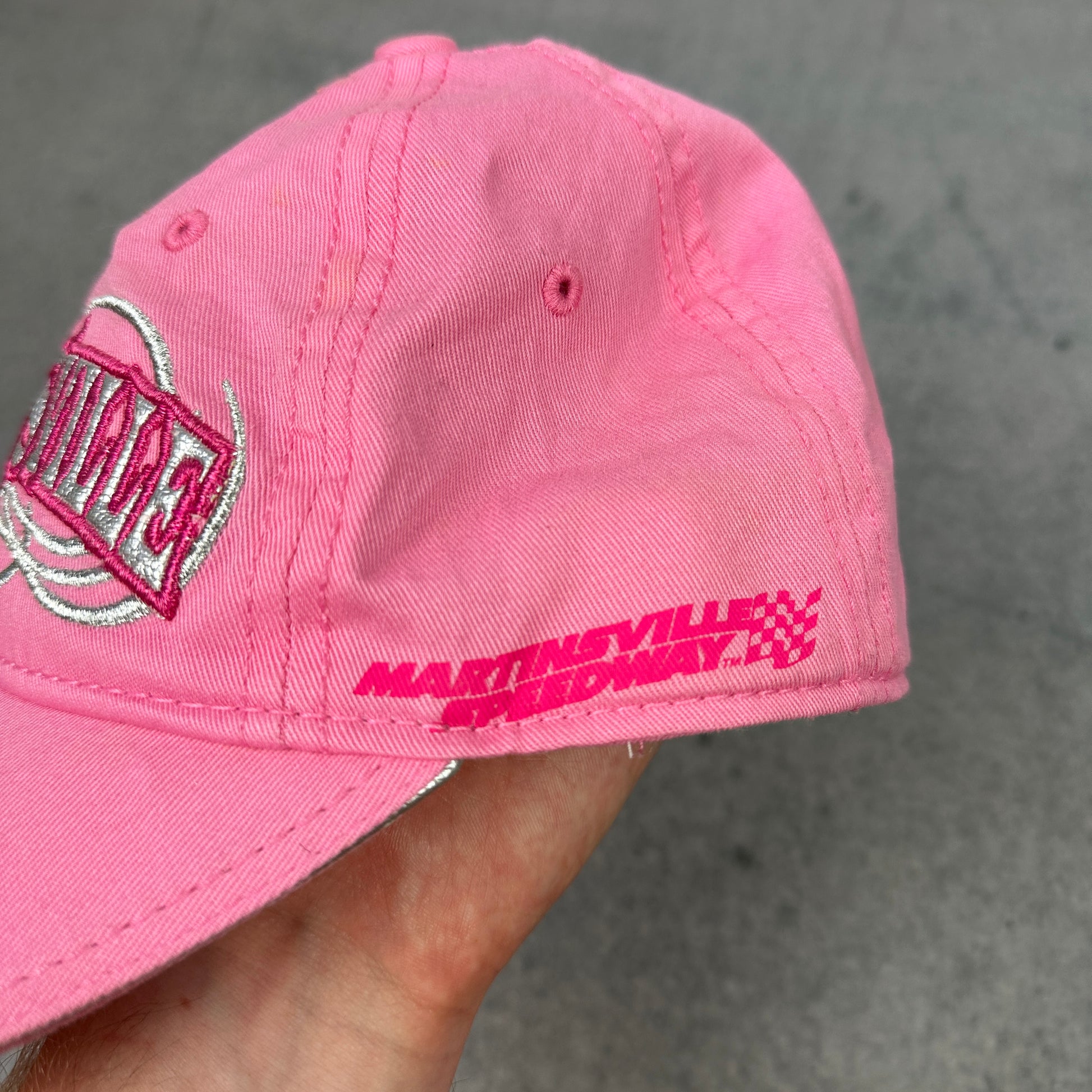 Y2K Style Martinsville Cap Rosa