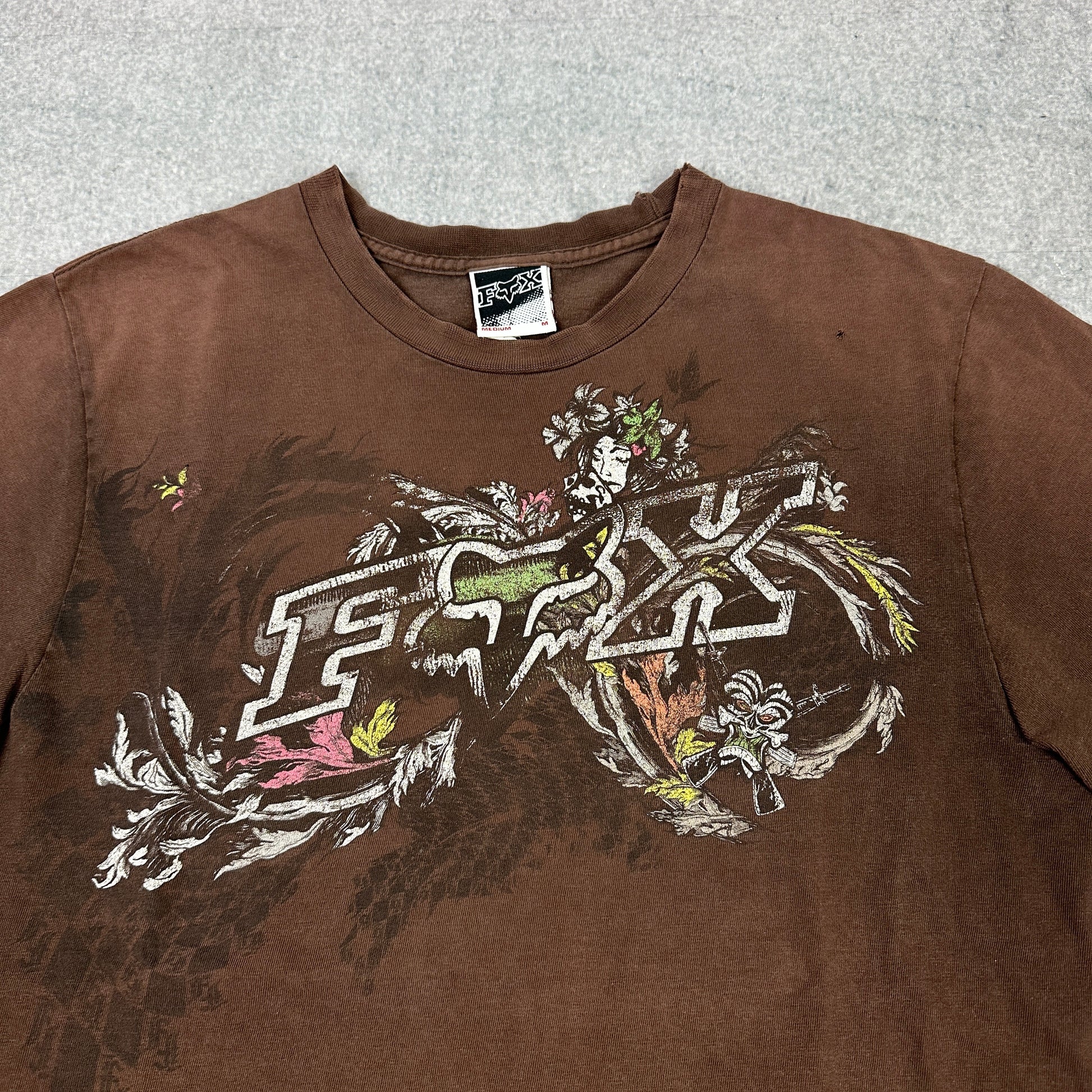 Fox Racing T-Shirt Braun (M)
