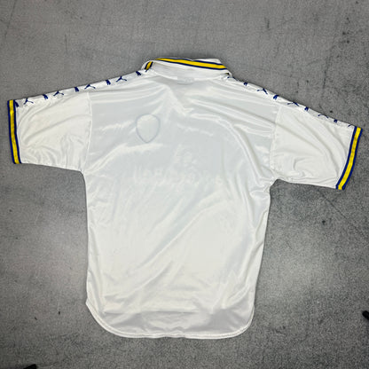 1998-2000 Puma Leeds United Trikot Weiß (L)