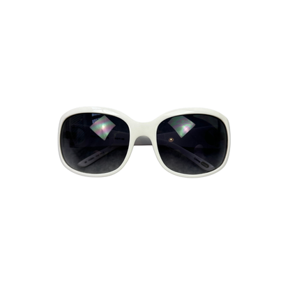 Vintage Fossil Sonnenbrille Weiß Celias PS4011