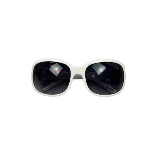 Vintage Fossil Sonnenbrille Weiß Celias PS4011