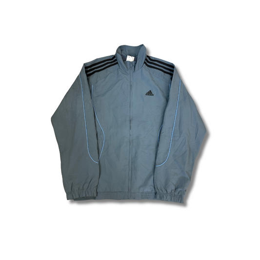 Vintage Adidas Trainingsjacke Blau (L)