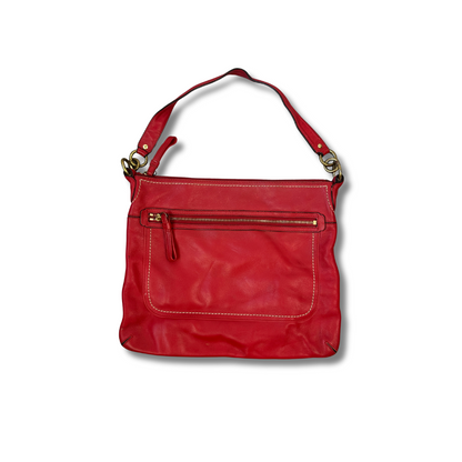 Vintage Coach Handtasche Rot