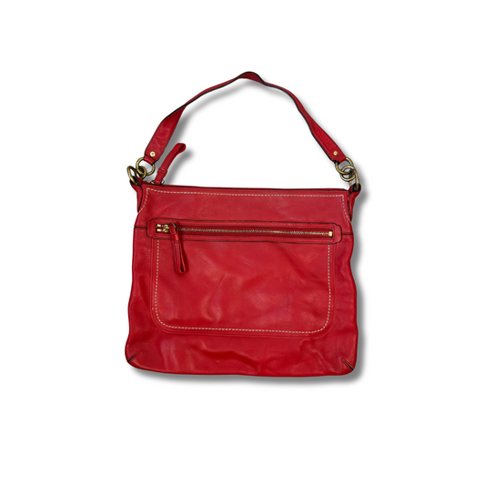 Vintage Coach Handtasche Rot