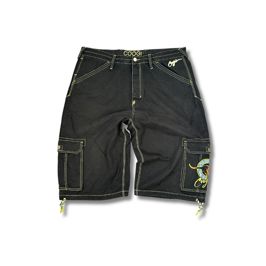 Vintage Coogi Baggy Shorts Schwarz (W44)