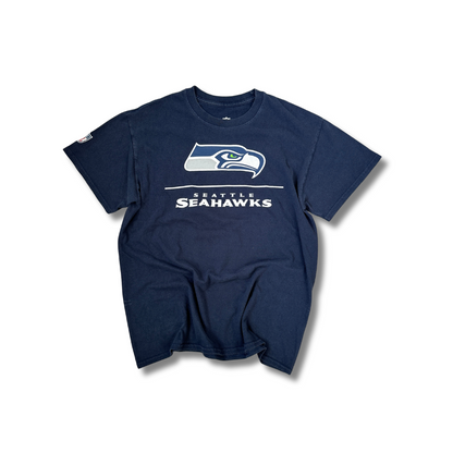 Seattel Seahawks Wilson T-Shirt Dunkelblau (M)