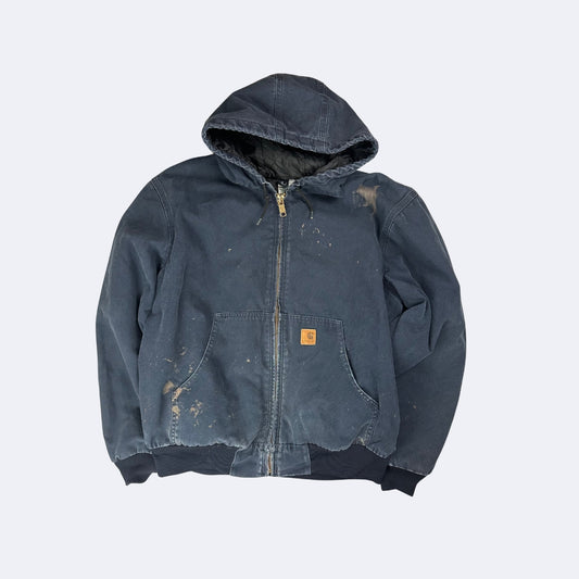 Vintage Carhartt Workwear Jacke Blau (L)