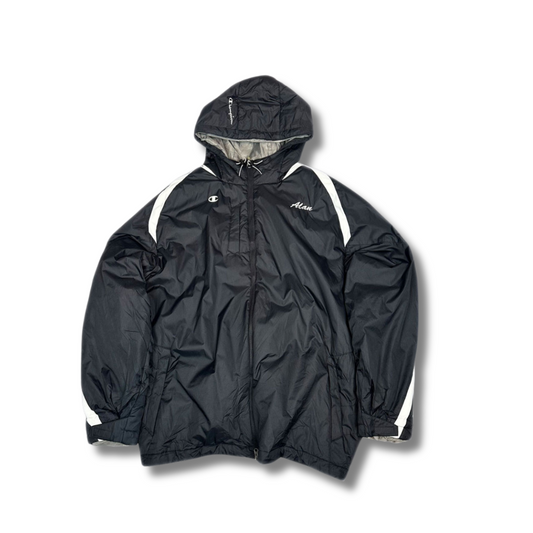 Vintage Champion Jacke Schwarz (XL)