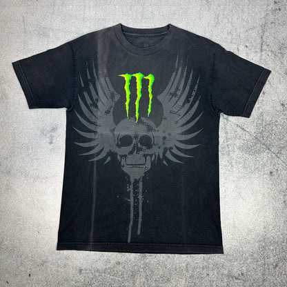 Vintage Monster Energy T-Shirt Schwarz (M-L)