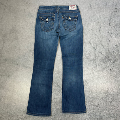 True Religion Flared Jeans Blau (27)
