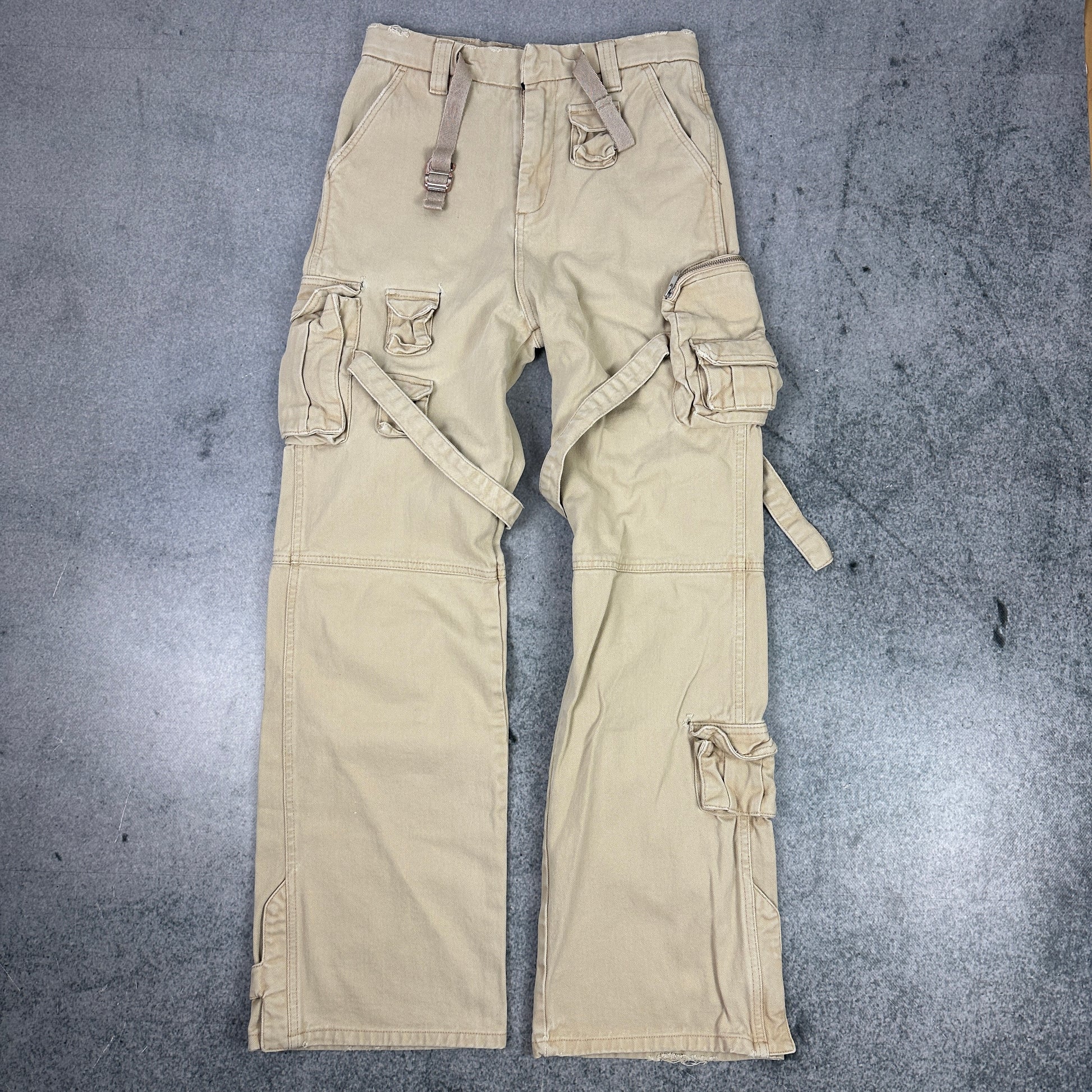 Trendt Vision Cargoshorts Jeans Beige (XS)
