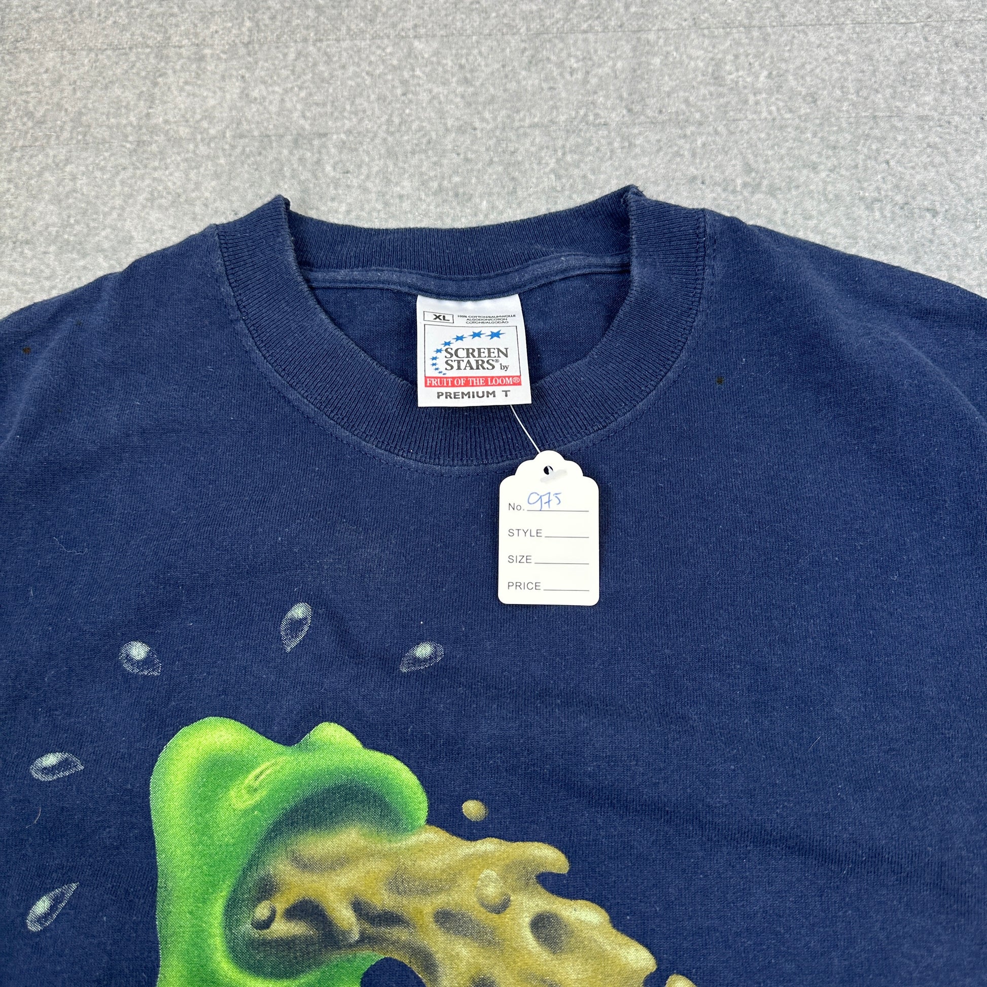 Vintage Screen Stars Gummibärchen T-Shirt Blau (XL)