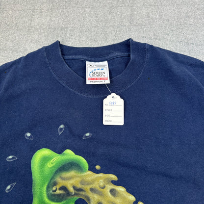 Vintage Screen Stars Gummibärchen T-Shirt Blau (XL)